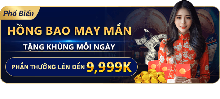 Hồng bao may mắn tặng quà khủng mỗi ngày tại 9win